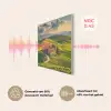 Toscane - Landschap - Wijngaarden PET vilt klein -USP_NL