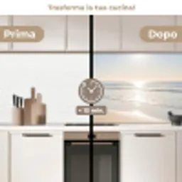 Zee - Zon - Zand keuken achterwand 2 middel -voor-na2_IT
