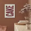 Red - Cake - Decoratie - Eten PET vilt klein -sfeer4