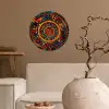 Mandala - Cirkels - Patronen Wandcirkel behangsticker klein -sfeer1