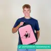 Slak - Roze - Meisjes - Racen Rugzak - Zwart middel -sfeer7_NL