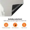 Hond - Wit - Kok Inductie beschermer vinyl 3mm klein -zzzzzzz-td-onderkant