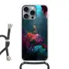 Standbeeld - Zeebodem - Koraal - Kleurrijk Hoesje iPhone 16 Pro Max met koord klein -3d