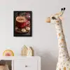 Chocolademelk - Mok - Winter - Kerst - Gezelligheid fotolijst zwart zonder passe partout klein -usfeer4_kinderkamer