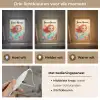Zeemeermin - Vissen - Koraal Light Box met kabel (Kinderlampje) klein -USP_lichtkleurNL