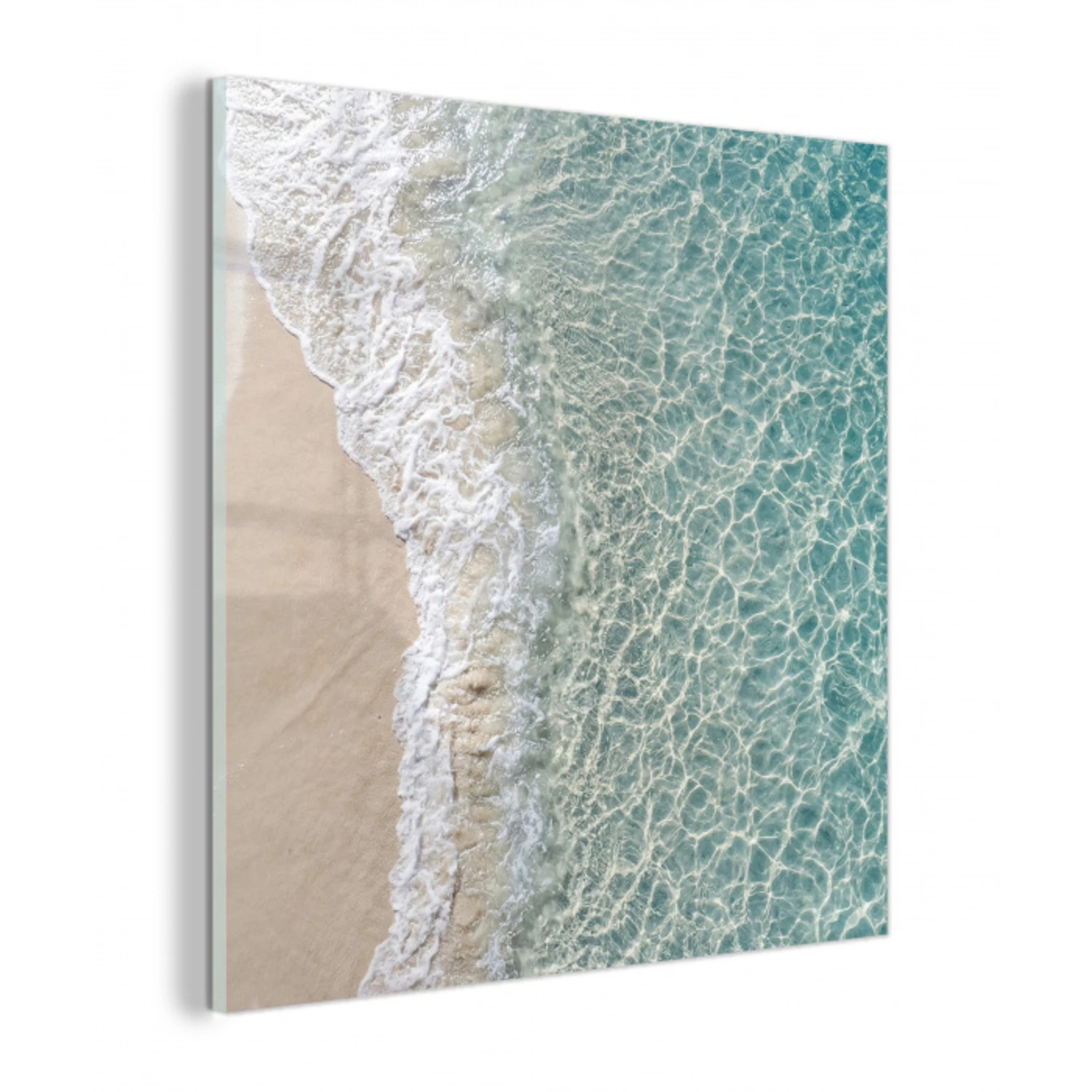 Kust - Zand - Blauw plexiglas 5mm klein -z3d