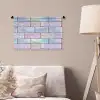 Pastelglans - Steen - Reflectie Wandkleed katoen klein 269 -sfeer4