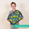 Smiley - Geel - Blauw Kinderkoffer - Zwart klein -sfeer4_NL