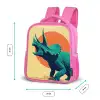 Hoornkrijger in de zon Kinderrugzak - Roze middel -productfoto_formaten