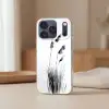 Minimalistisch - Stelen - Wit Telefoonhoesje iPhone 17 Pro klein -sfeer2