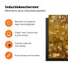 Amandelbloesem - Kunst - Van Gogh - Goud Inductie beschermer vinyl 3mm middel -zzzzzzz-td-ups
