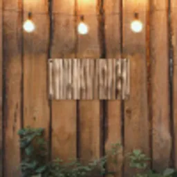 Hout - Stam - Lichtbruin tuinposter los doek klein -sfeer1