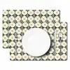Sierlijk - Ornament - Blauw Placemat vinyl groot 368 -zzsfeer2_Kitchenyeah-website
