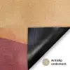 Heuvels - Palmbomen - Abstract Deurmat klein -antislip_NL
