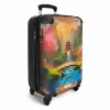Japanse tuin in graffiti stijl NBS - Handbagage koffer - Unisex middel -productfoto_3d