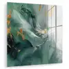 Groen - Modern - Marmer - Abstract plexiglas 5mm klein -zzzproduct_nieuw