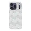 Lichtgrijs - Ruw - Subtiel Telefoonhoesje iPhone 17 Pro klein 878 -3d