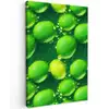 Limoen - Groen - Water Tuinposter op houten frame 2 cm dik klein 841 -3d