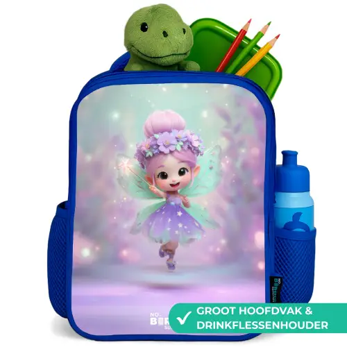 Elf - Tover - Magisch Kinderrugzak - Blauw middel -inhoud_NL