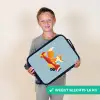Vos - Vliegtuig - Blauw Kinderkoffer - Zwart klein -sfeer4_NL