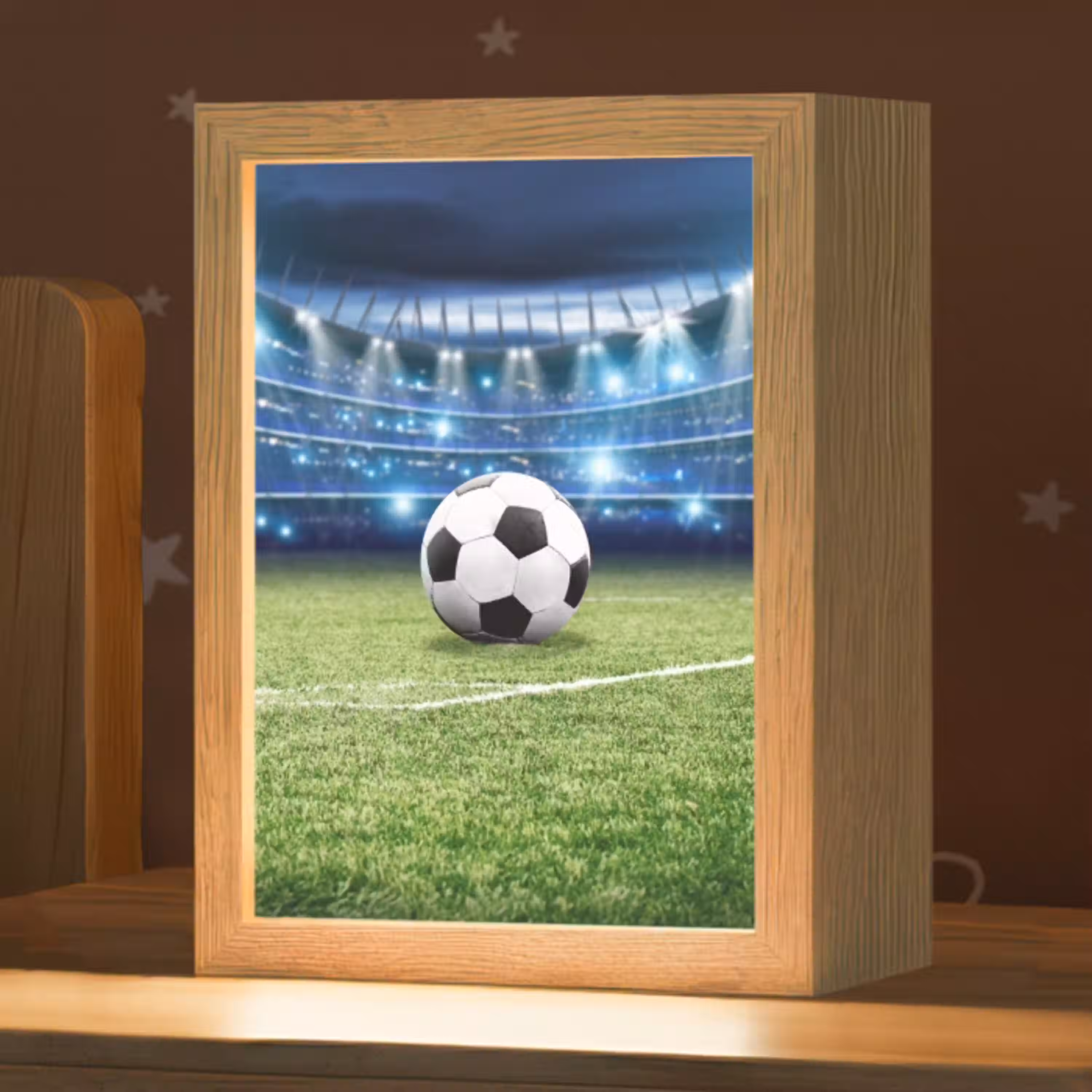 Voetbal - Stadion - Bal - Jongens Light Box met kabel klein -zzz_3d_website