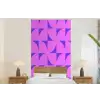 Kwadranten - Paars - Roze - Vierkanten fotobehang vinyl groot 64 -bed