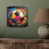 Graffiti - Voetbal - Muur - Street art - Sport plexiglas 5mm klein -sfeer3
