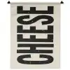 Kaas - Decoratie - Beige - Cheese Wandkleed katoen klein -zz3d