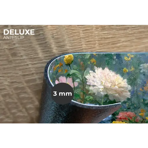 Close-up - Veld - Bloemen - Kleurrijk Placemat vinyl groot -closeup