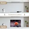 Bloemen - Chrysant - Macro - Planten keuken achterwand spatscherm klein -voor_na_FR
