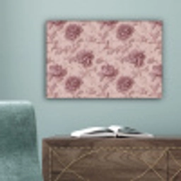 Reliëf - Pioenrozen - Roze canvas 2cm klein 34 -sfeer4
