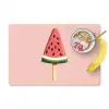 Watermeloen - Ijsje - Pitjes - Rood Placemat vinyl groot -zzzproduct_Kitchenyeah-website