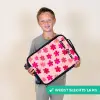 Bloemen - Patroon - Roze Kinderkoffer - Zwart klein -sfeer4_NL