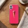 Schepijs - Roze - Hoorntje Apple iPhone 16 Plus klein -sfeer1