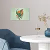 Dino - Bladeren - Grafisch - Groen poster papier klein -sfeer3