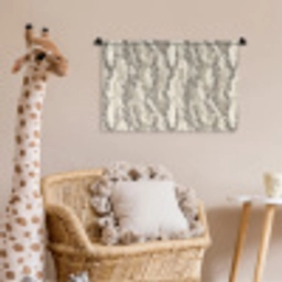 Slang - Patroon - Taupe Wandkleed katoen klein 269 -wsfeer5_kind
