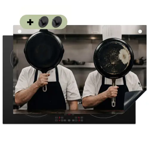 Koks - Koekenpannen - Keuken Inductie beschemer met haakjes klein -3d