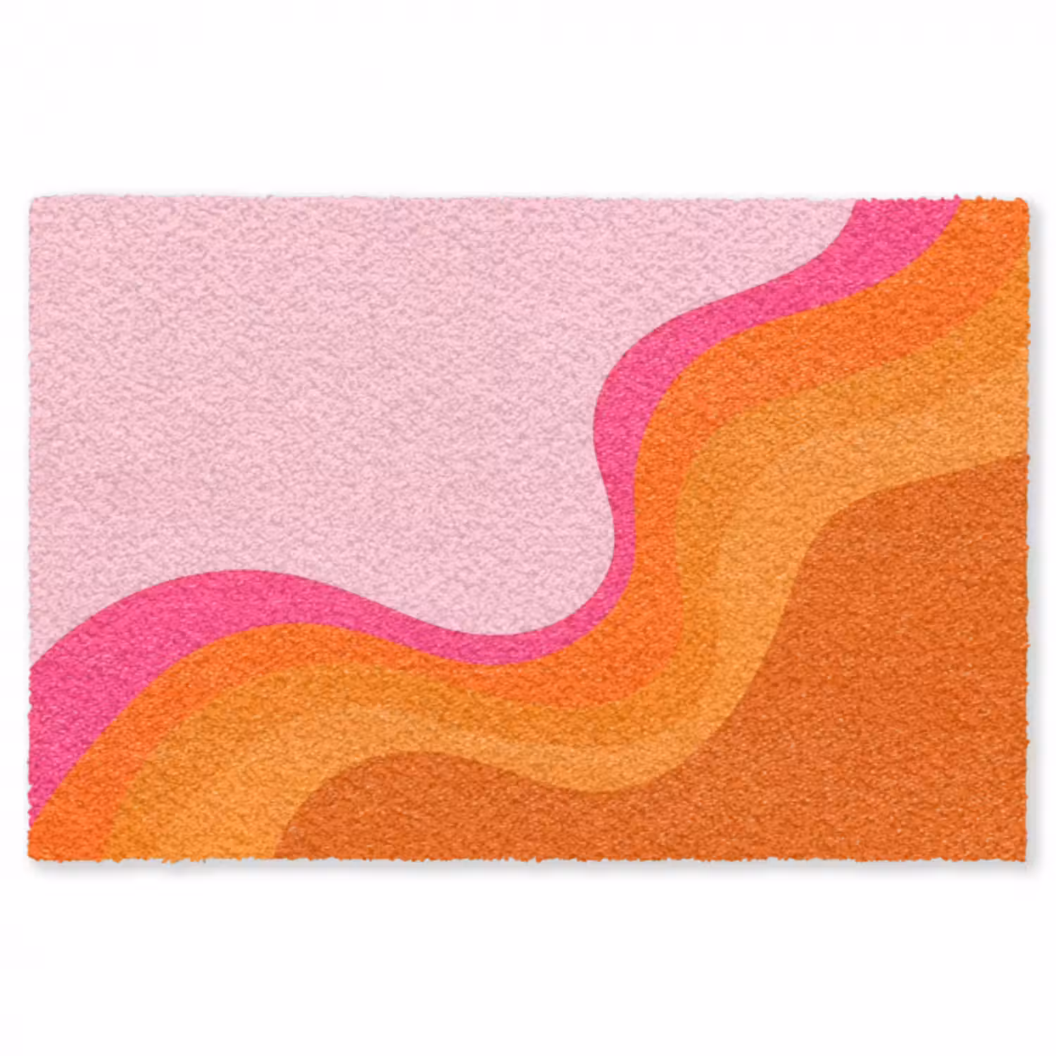 Vloerkleed - Retro - Waves - Kleurrijk