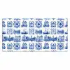 Huizen - Schepen - Blauw Muismat XXL klein 681 -3d_leeg