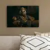 Panda - Hoed - Bril - Pak canvas 2cm klein -sfeer3