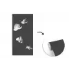 Orchidee - Bloemen - Zwart - Wit - Stilleven fotobehang vinyl groot -3d