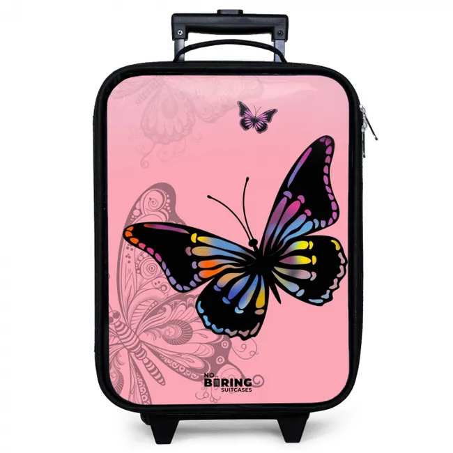 Bubblegum butterfly Kinderkoffer - Zwart klein -zzz_website3d