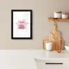 Cadeau - Strik - Tekst - Roze KitchenYeah - Keuken - Fotolijst klein -sfeer1