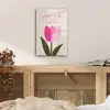 Tulp - Roze - Valentijn - Bloem plexiglas 5mm klein -sfeer4