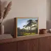 Italiaans landschap met parasoldennen - Kunst - Oude meesters Light Box met batterij (Wandlamp) middel -sfeer2