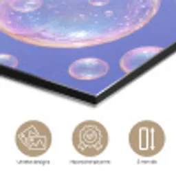 Pastel - Bubbels - Dromerig aluminium wit klein -closeup_NL