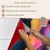 Modern - Marmer - Oranje keuken achterwand spatscherm klein -spatscherm_NL