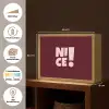 Nice - Uitroepteken - Rood Light Box met batterij (Wandlamp) middel -USP_websiteoverzichtDE