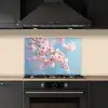 Takken - Bloesems - Roze keuken achterwand spatscherm klein -sfeer1
