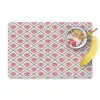 Retro - Ruit - Hartjes - Patroon Placemat vinyl groot 368 -zzzproduct_Kitchenyeah-website